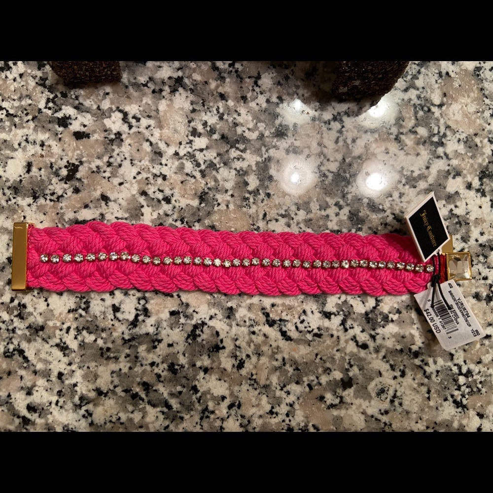 Juicy Couture Pink Rhinestone Bracelet 💓